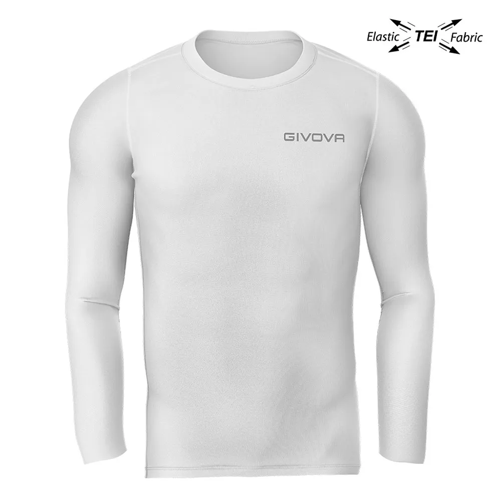 Купить Givova MAE012-0003-L Базовый слой с длинным рукавом Corpus 3 Белая White L 7ft.ru в интернет магазине Семь Футов