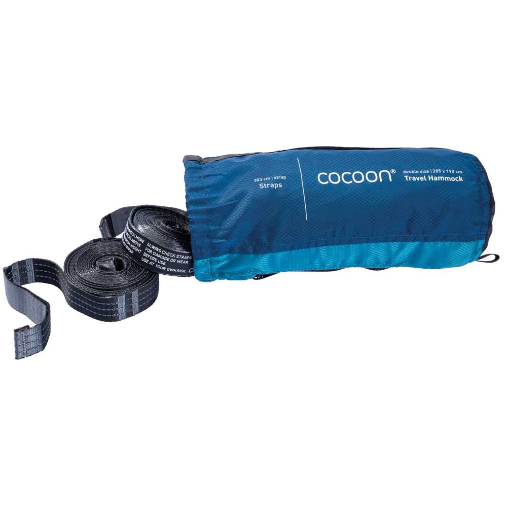 Купить Cocoon HD114-SET Travel Double Set Гамак  Blue Moon 285 x 190 cm 7ft.ru в интернет магазине Семь Футов