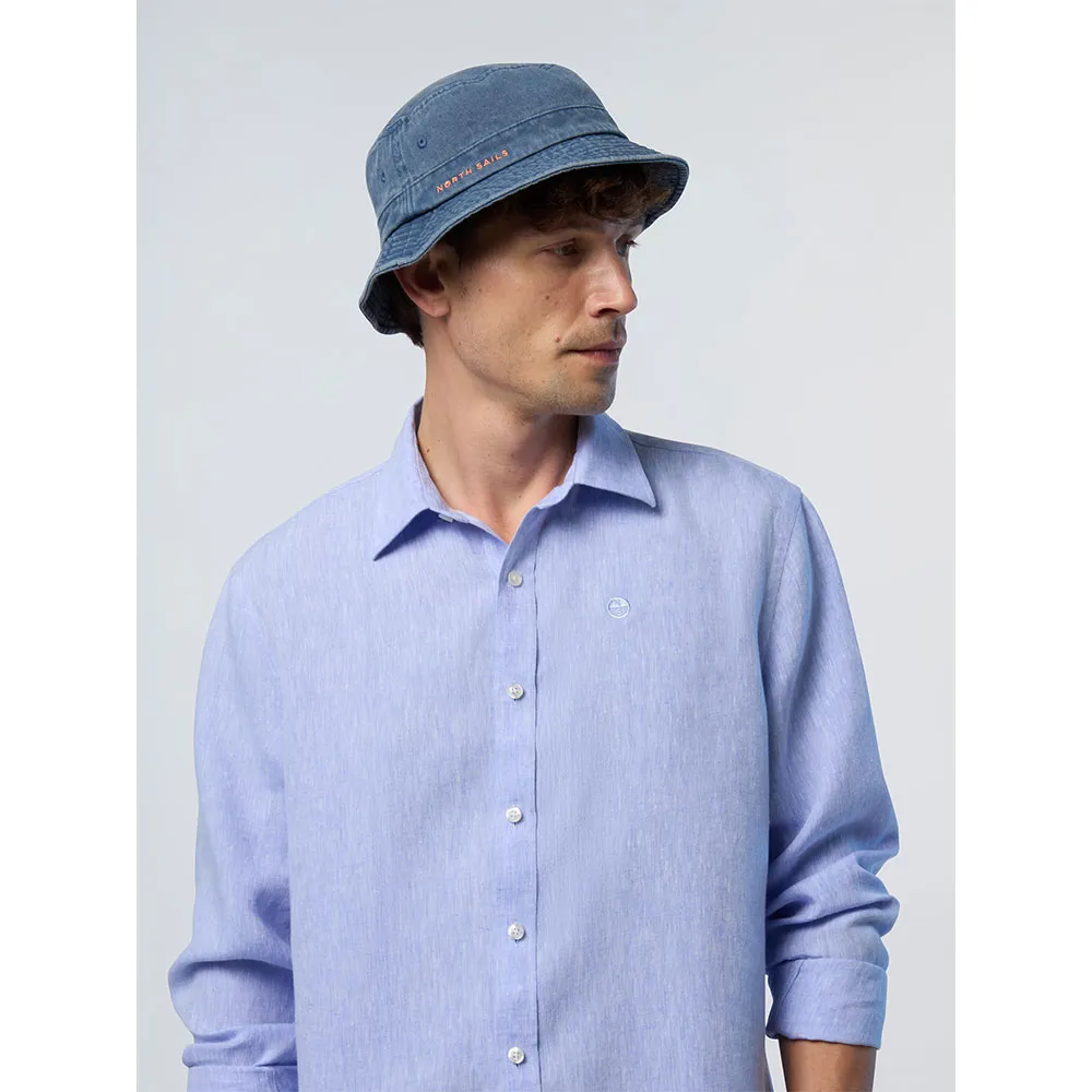 Купить North sails 664368-0757-S Рубашка с длинным рукавом 664368 Фиолетовый Light Blue S 7ft.ru в интернет магазине Семь Футов