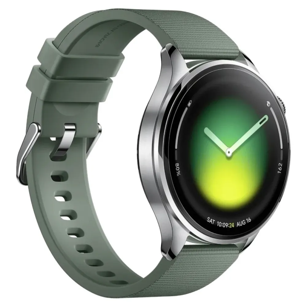 Купить Xiaomi 6932554431464 Смарт-часы Watch 5 Green 10x15x6 7ft.ru в интернет магазине Семь Футов