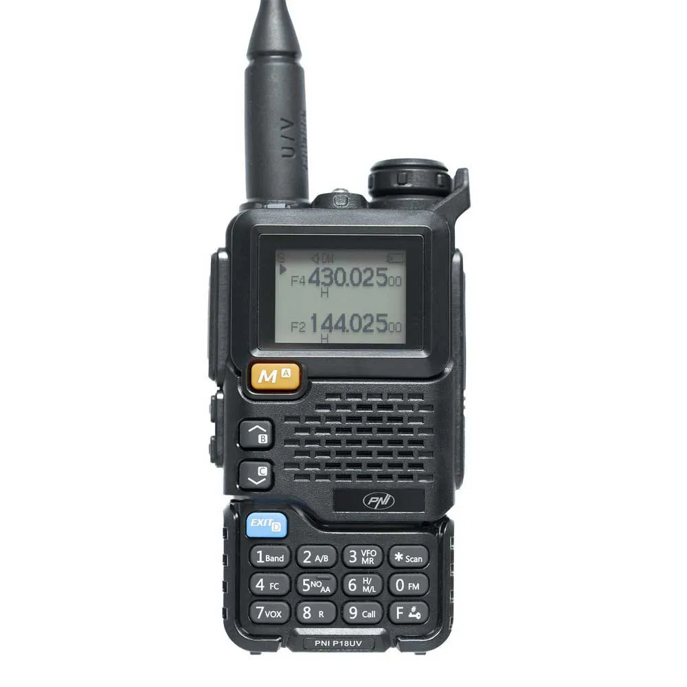Купить PNI pni-p18uv портативная радиостанция P18UV VHF/UHF Black 15x22x7 7ft.ru в интернет магазине Семь Футов