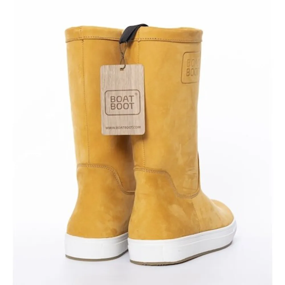 Купить Boat boot 100110123-2000-40 Сапоги None Lace Leather Yellow 40x35x15 EU 40 7ft.ru в интернет магазине Семь Футов