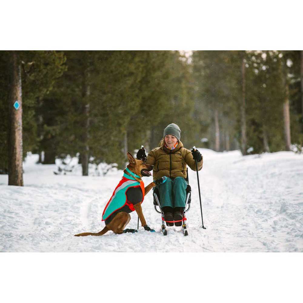 Купить Ruffwear 2585-4212026 Confluence Воротник Серый  Aurora Teal 51-66 cm 7ft.ru в интернет магазине Семь Футов