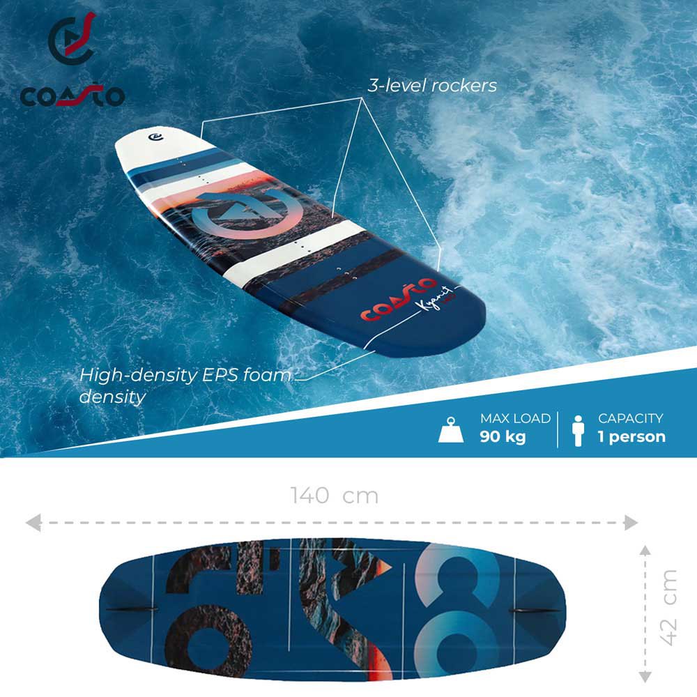 Купить Coasto PB-CWKBKYANIT Стол для вейкборда Kyanit 140  Blue 140 cm 7ft.ru в интернет магазине Семь Футов