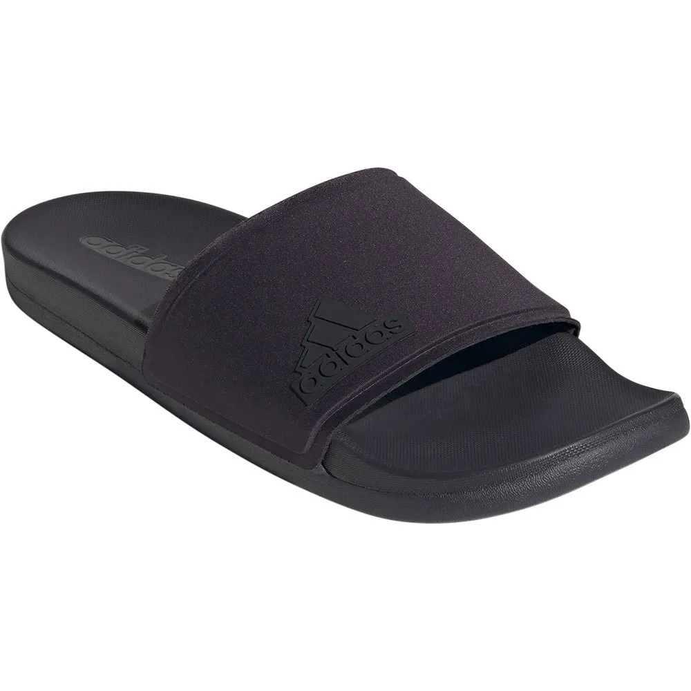 Купить adidas if0891/12 Шлёпанцы Adilette Comfort Elevated Aurora Black / Core Black / Aurora Black 32x20x10 EU 47.5 7ft.ru в интернет магазине Семь Футов