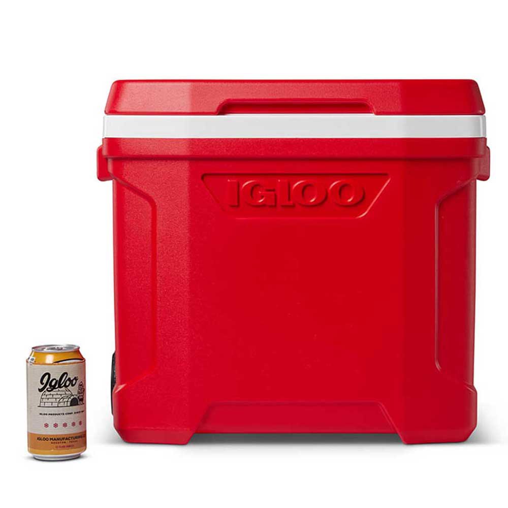 Купить Igloo coolers 34675 Profile 26L жесткий портативный холодильник на колесиках Red 46 x 33 x 42 cm 7ft.ru в интернет магазине Семь Футов