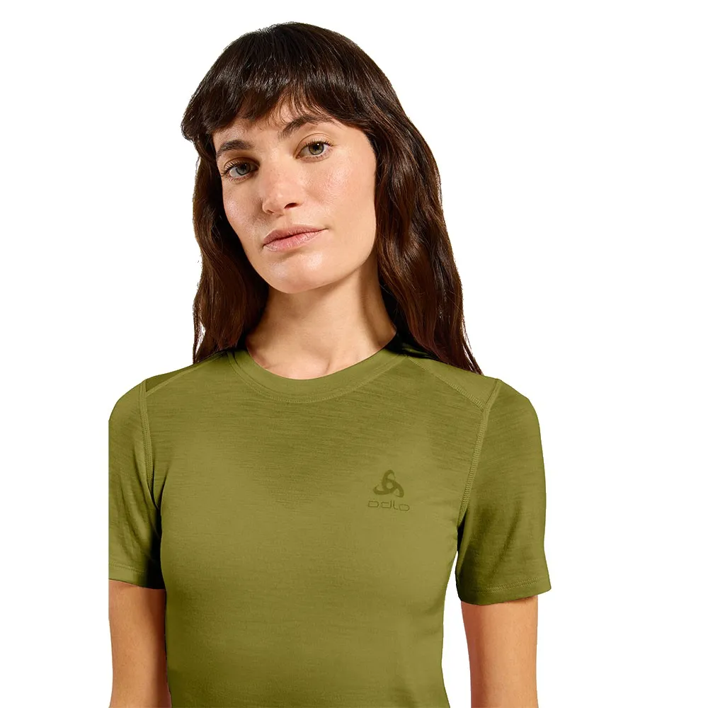 Купить Odlo 112061-40195-l Базовый слой с коротким рукавом Merino 160 Guacamole 30x25x2 7ft.ru в интернет магазине Семь Футов
