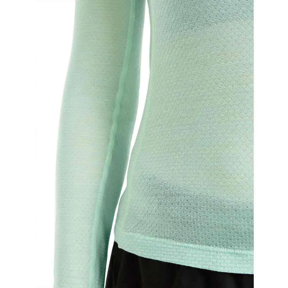 Купить Icebreaker 0a577k0a2/xs Базовый слой с длинным рукавом Merino Blend 75 Cool-Lite™ Featherlight™ Crewe Mint 30x25x2 7ft.ru в интернет магазине Семь Футов