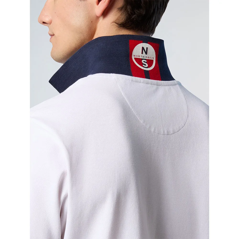 Купить North sails 692445-0101-XXL Поло с короткими рукавами Graphic 692445 Белая White 2XL 7ft.ru в интернет магазине Семь Футов