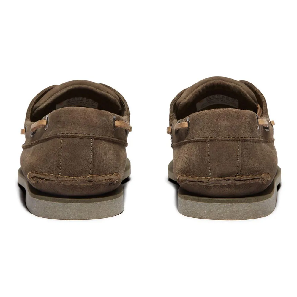 Купить Timberland tb0a4187eo81w-100 Палубные туфли Classic Wide Olive Nubuck 35x25x15 EU 44 7ft.ru в интернет магазине Семь Футов