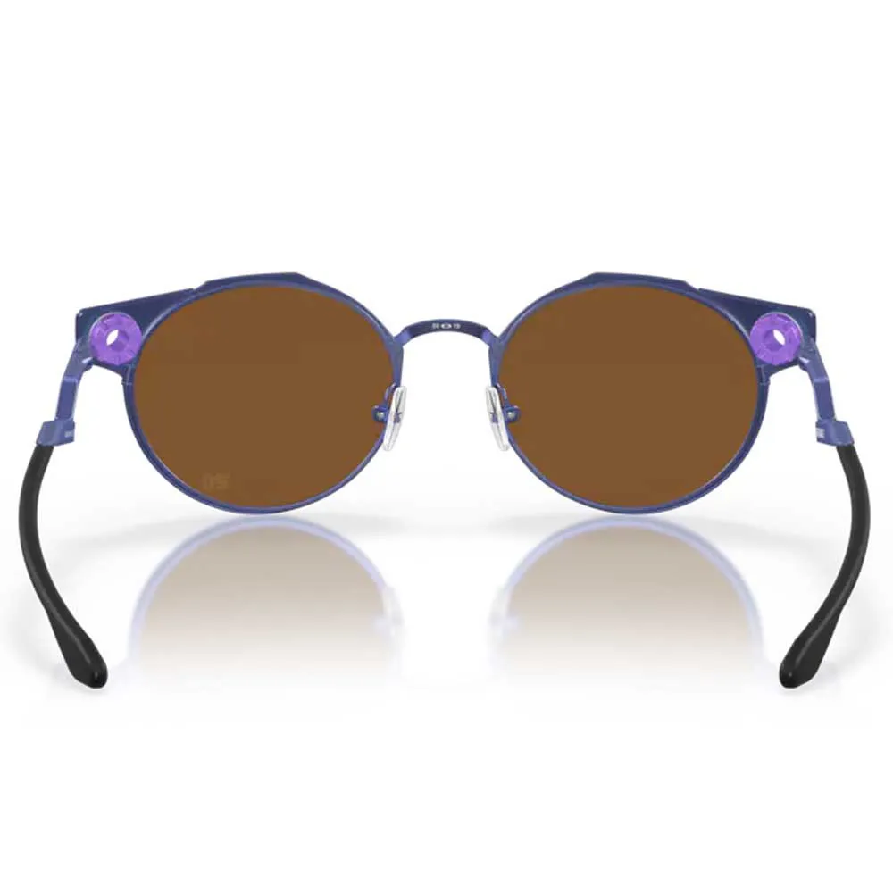Купить Oakley OO6046-1050 Deadbolt Prizm Солнцезащитные Очки Matte Navy Prizm Iridium Violet/CAT3 7ft.ru в интернет магазине Семь Футов