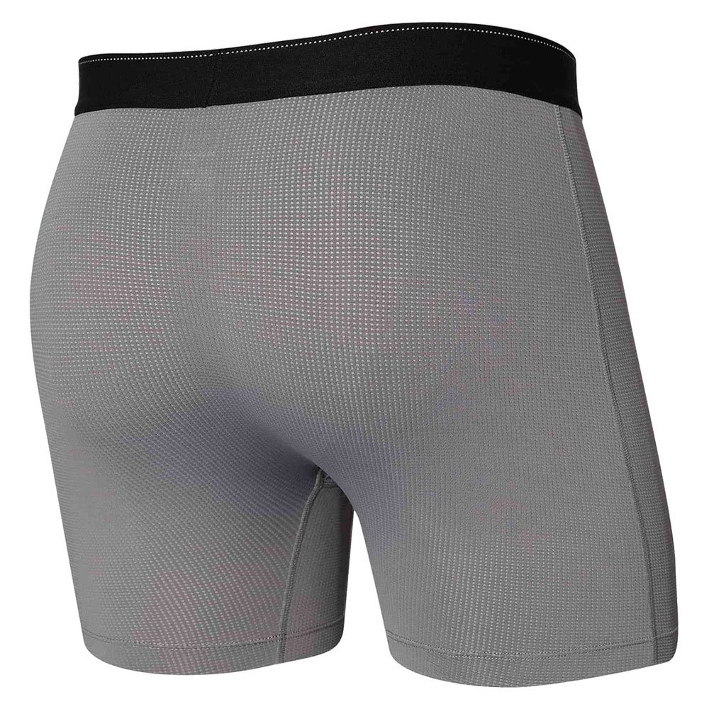 Купить SAXX Underwear SXBB70F.DC2.XS Боксёр Quest Fly Серый  Dark Charcoal II XS 7ft.ru в интернет магазине Семь Футов