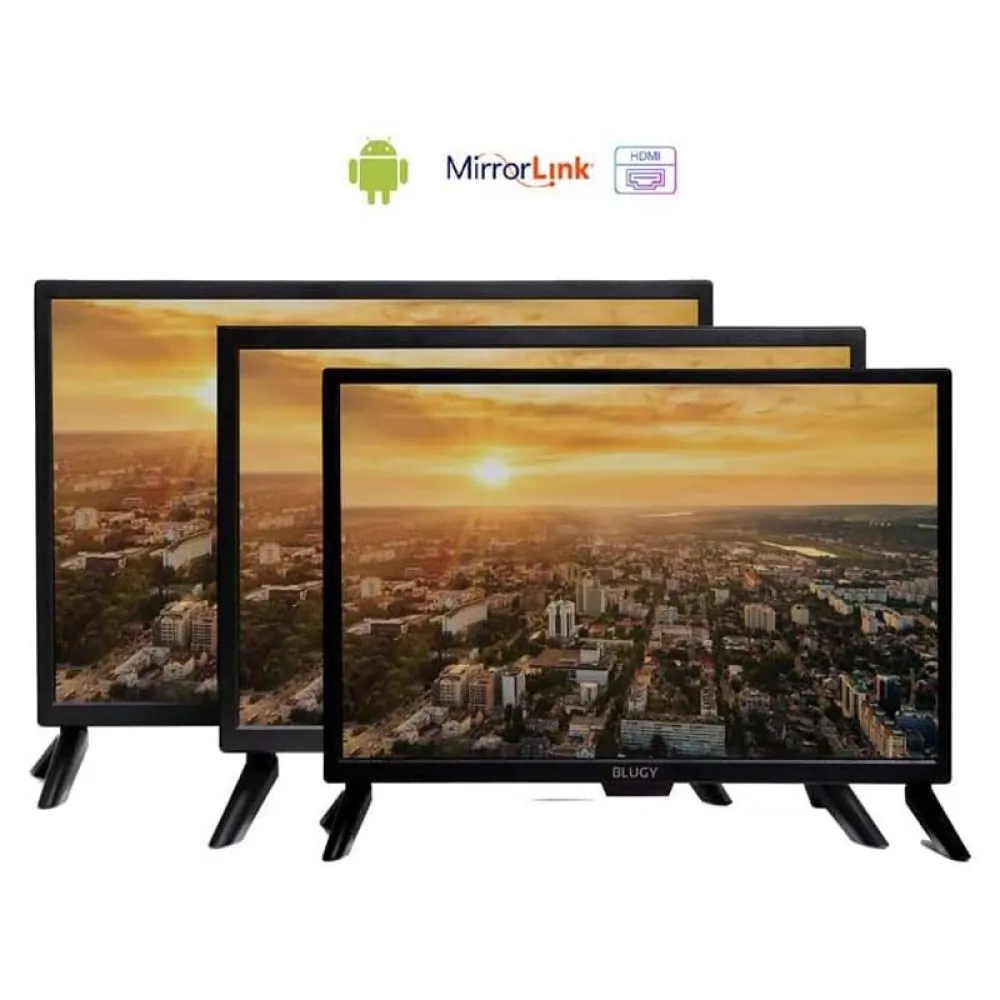 Купить Blugy bgstv19hd LED HD Smart телевизор 19`` 1366x768 пикселей 12V Black 40x35x10 7ft.ru в интернет магазине Семь Футов