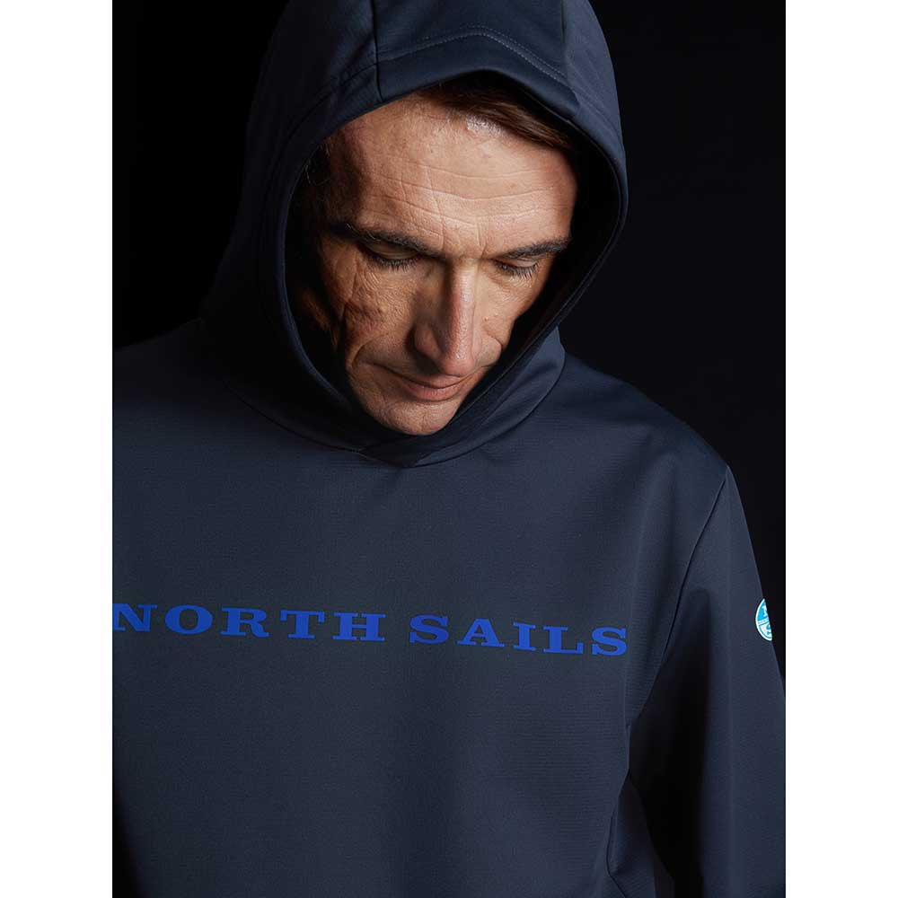 Купить North sails 27M300-0951-L Толстовка с капюшоном Race Soft Shell+ Голубой Phantom L 7ft.ru в интернет магазине Семь Футов