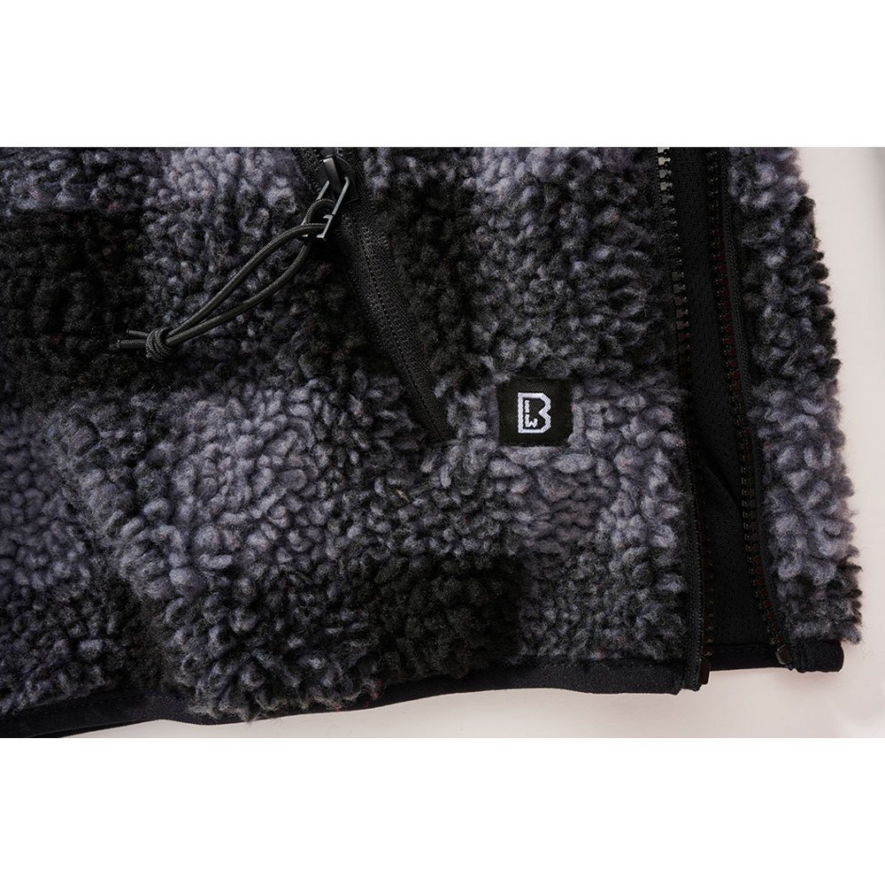 Купить Brandit 5023-28-7XL Куртка Teddy Worker Серый  Black / Grey 7XL 7ft.ru в интернет магазине Семь Футов