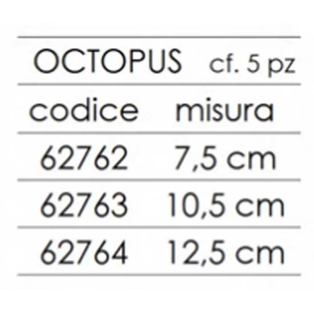 Купить Expert predator 6276401-unit Мягкая приманка Pailetted Octopus 125 mm 5 Единицы 15x10x5 7ft.ru в интернет магазине Семь Футов