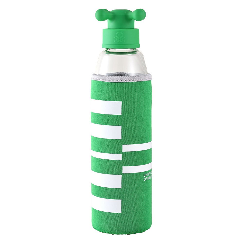 Купить Benetton BE345 500ml Borosilicate Бутылка для воды Green 7ft.ru в интернет магазине Семь Футов