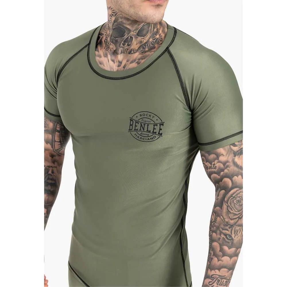 Купить Benlee 190703-5049-L Базовый слой с коротким рукавом Limehills Olive / Black L 7ft.ru в интернет магазине Семь Футов