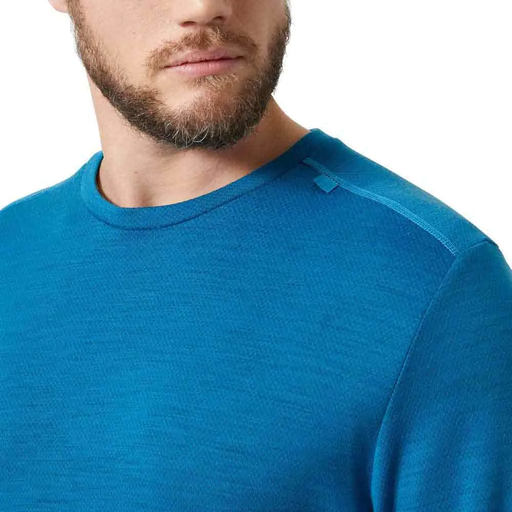 Купить Helly hansen 49364_578-xl Базовый слой с длинным рукавом Lifa Merino Midweight Crew Neptune Blue 22x13x5 7ft.ru в интернет магазине Семь Футов
