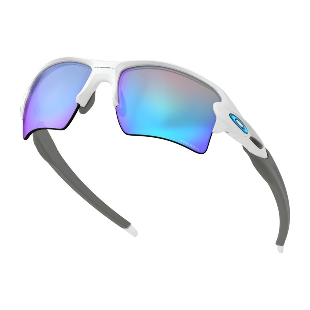 Купить Oakley OO9188-9459 Солнцезащитные очки Flak 2.0 XL Prizm Polished White Prizm Sapphire/CAT3 7ft.ru в интернет магазине Семь Футов