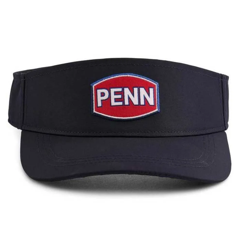 Купить PENN 1640097 Кепка Performance Sport Visor Navy 28x31x19 7ft.ru в интернет магазине Семь Футов