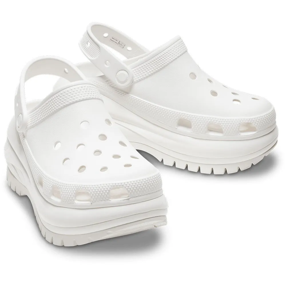 Купить Crocs 207988-100-m9/w11 Деревянные башмаки Classic Mega Crush White 35x25x15 EU 42 7ft.ru в интернет магазине Семь Футов