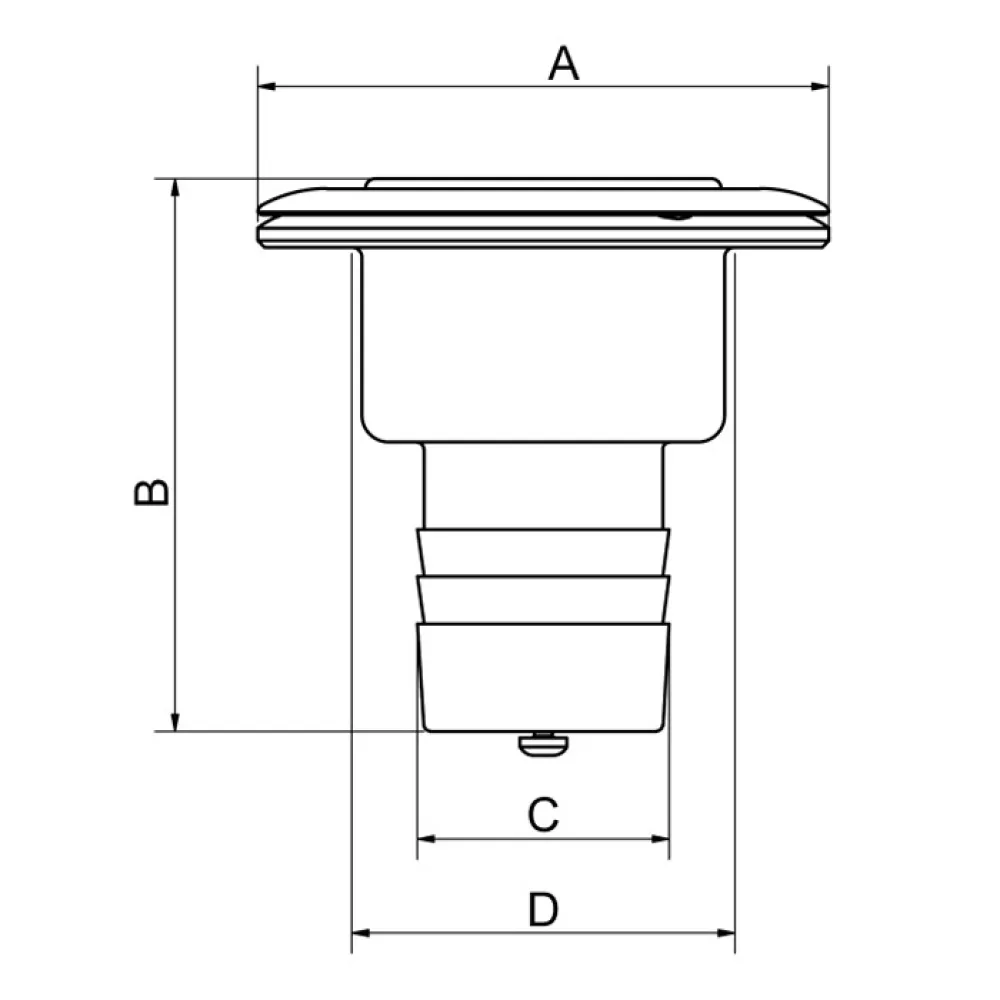 Купить Rutgerson marine rscl038pet-tl бензиновый заливной лючок с замком 38 mm Grey 15x15x12 7ft.ru в интернет магазине Семь Футов