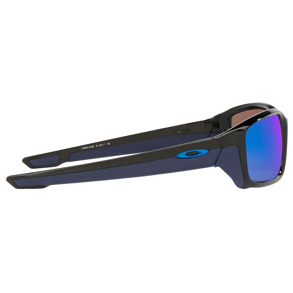 Купить Oakley OO9331-2758 поляризованные солнцезащитные очки Straightlink Prizm Черный Polished Black Prizm Sapphire/CAT3 7ft.ru в интернет магазине Семь Футов