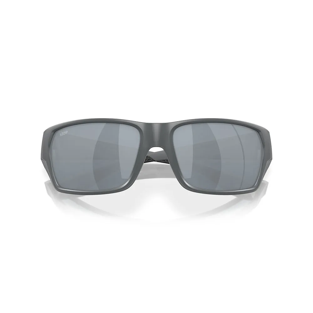 Купить Costa 06s9113-91131060 поляризованные солнцезащитные очки Tailfin Matte Gray 2 25x12x10 Gray Silver Mirror 580P/CAT3 7ft.ru в интернет магазине Семь Футов