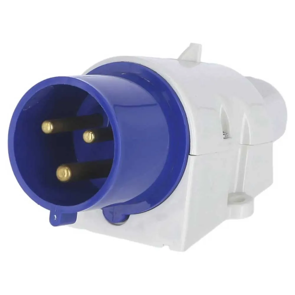 Купить Kent ec107 штекер типа Т для поверхностного монтажа 32A 230V Blue / White 20x15x15 7ft.ru в интернет магазине Семь Футов