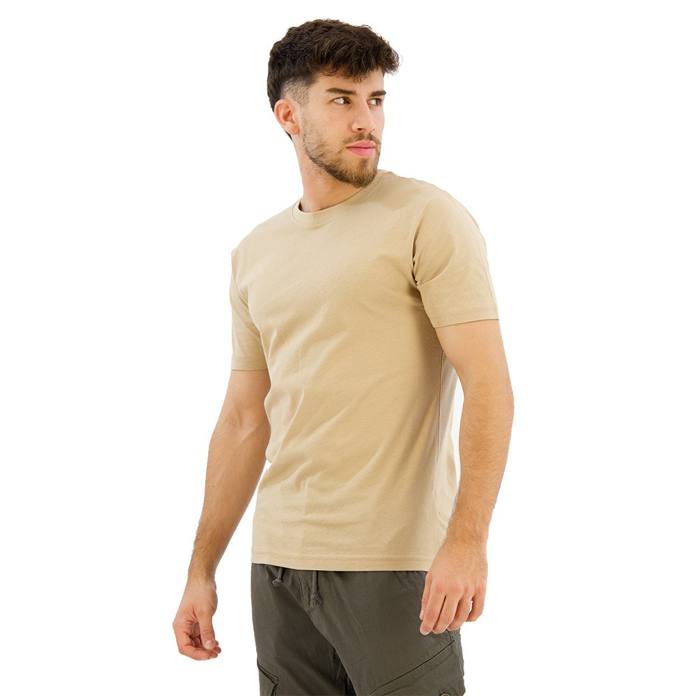 Купить Brandit 4200-3-6XL Футболка с коротким рукавом T-Shirt Бежевый Beige 6XL 7ft.ru в интернет магазине Семь Футов