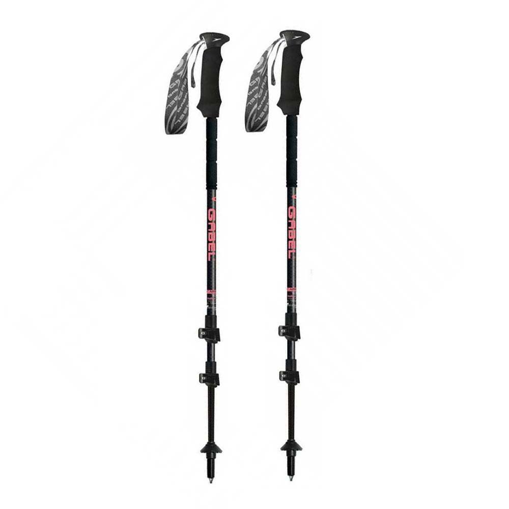 Купить Gabel 700847210 Escape Carbon Tour Lite столбы Серебристый Black / Pink 59-131 cm 7ft.ru в интернет магазине Семь Футов