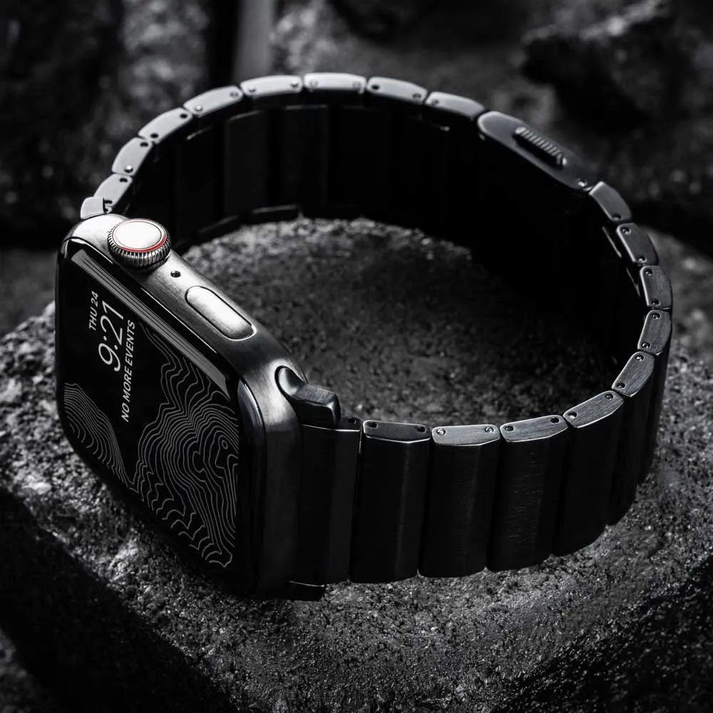Купить Nomad nm014834858 Смарт-часы Strap Titanium V2 Black 20x8x2 7ft.ru в интернет магазине Семь Футов