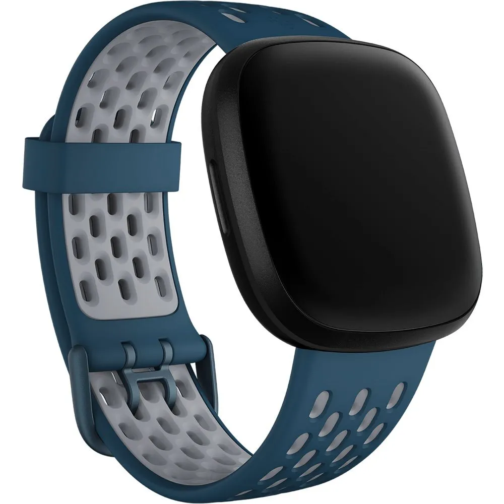 Купить Fitbit R-18234185-FTB-FB523BKBK-EUBNDL Смарт-часы Pack Versa 4 Sport отремонтированы Серебристый Black Saphire 7ft.ru в интернет магазине Семь Футов