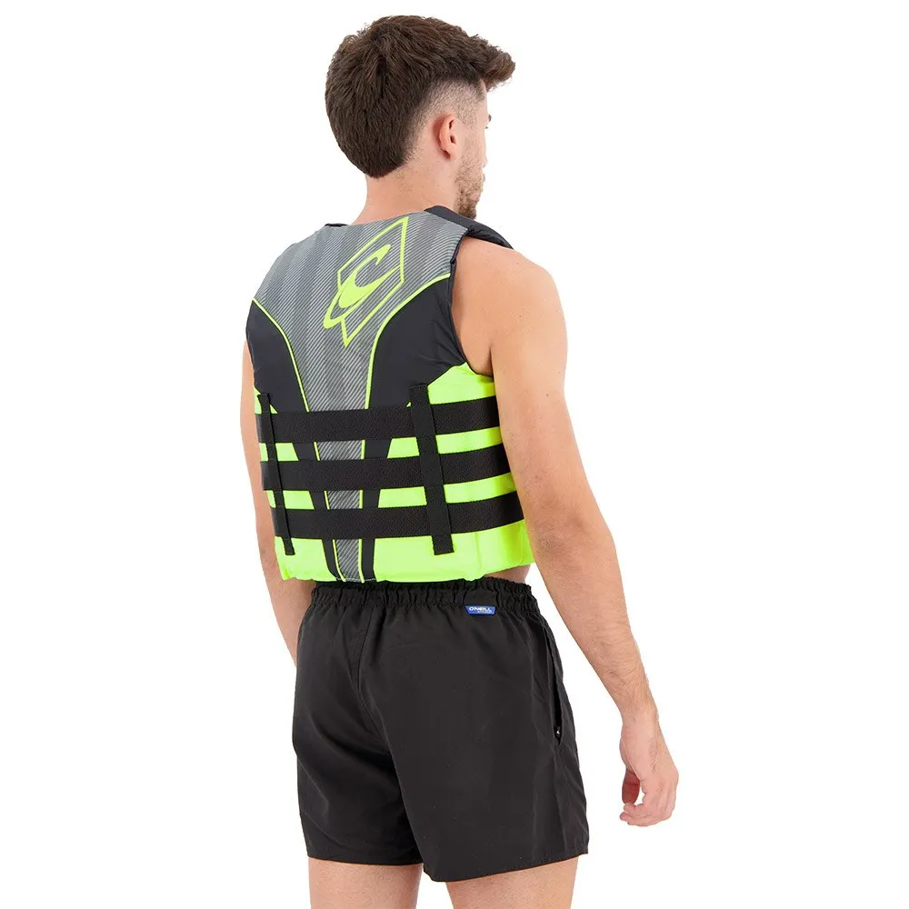 Купить O´neill wetsuits 4723eu-tf025-ch6-s Спасательный жилет Superlite 50N Ce Black / Lime / Smoke / Lime 55x30x10 7ft.ru в интернет магазине Семь Футов