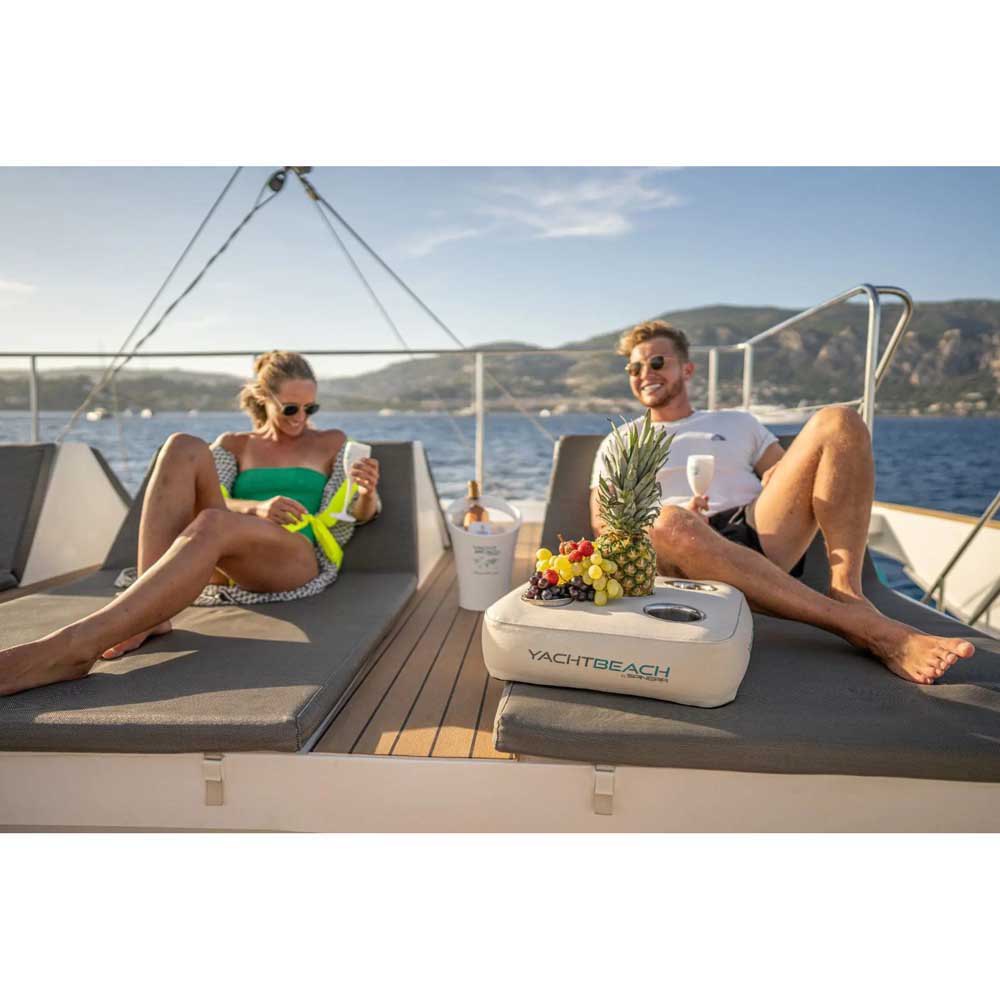 Купить Yachtbeach 2036340 Плавающий подстаканник Серебристый White 7ft.ru в интернет магазине Семь Футов