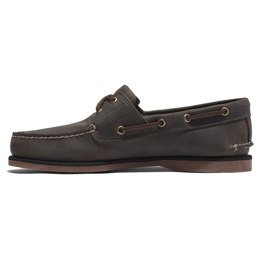 Купить Timberland tb0a2gerel71w-070 Палубные туфли Classic Mid Grey / Full Grain 35x25x15 EU 40 7ft.ru в интернет магазине Семь Футов