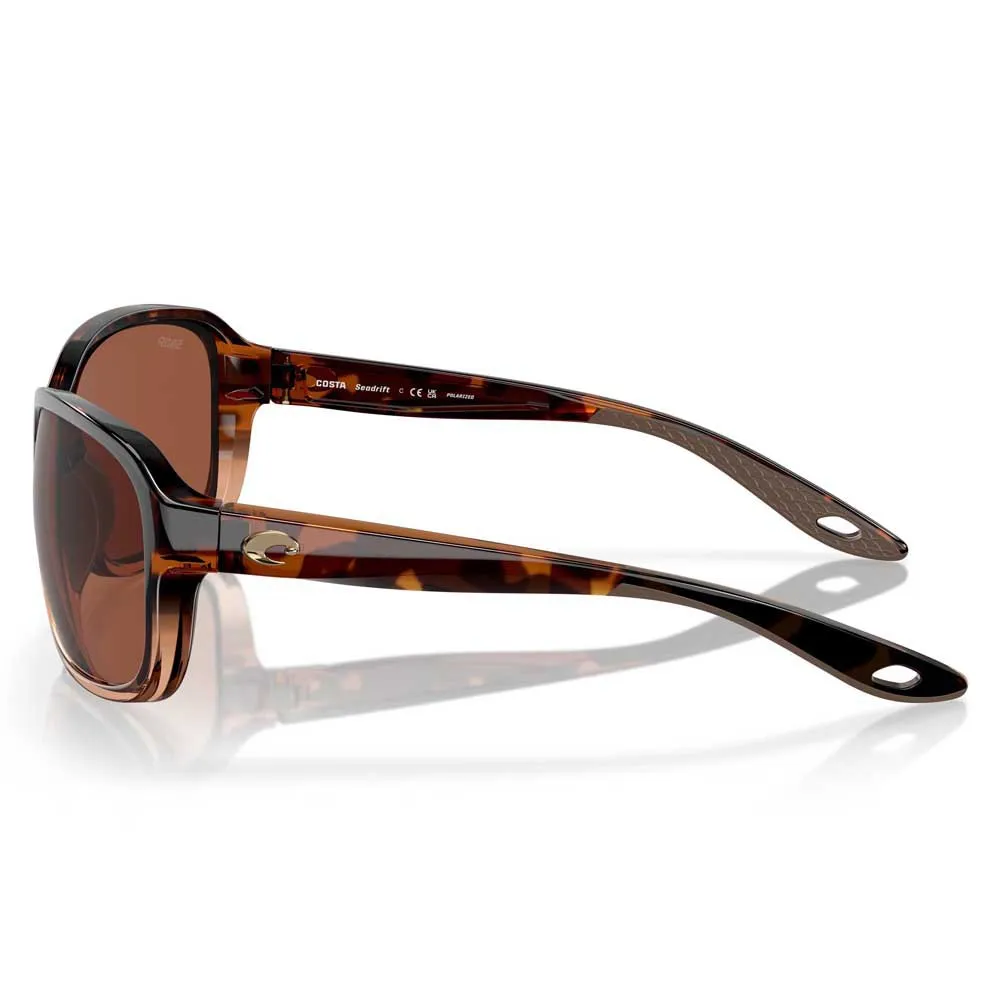 Купить Costa 06s9114-91140660 поляризованные солнцезащитные очки Seadrift Shiny Tortoise Fade 9 25x12x10 Copper 580P/CAT2 7ft.ru в интернет магазине Семь Футов