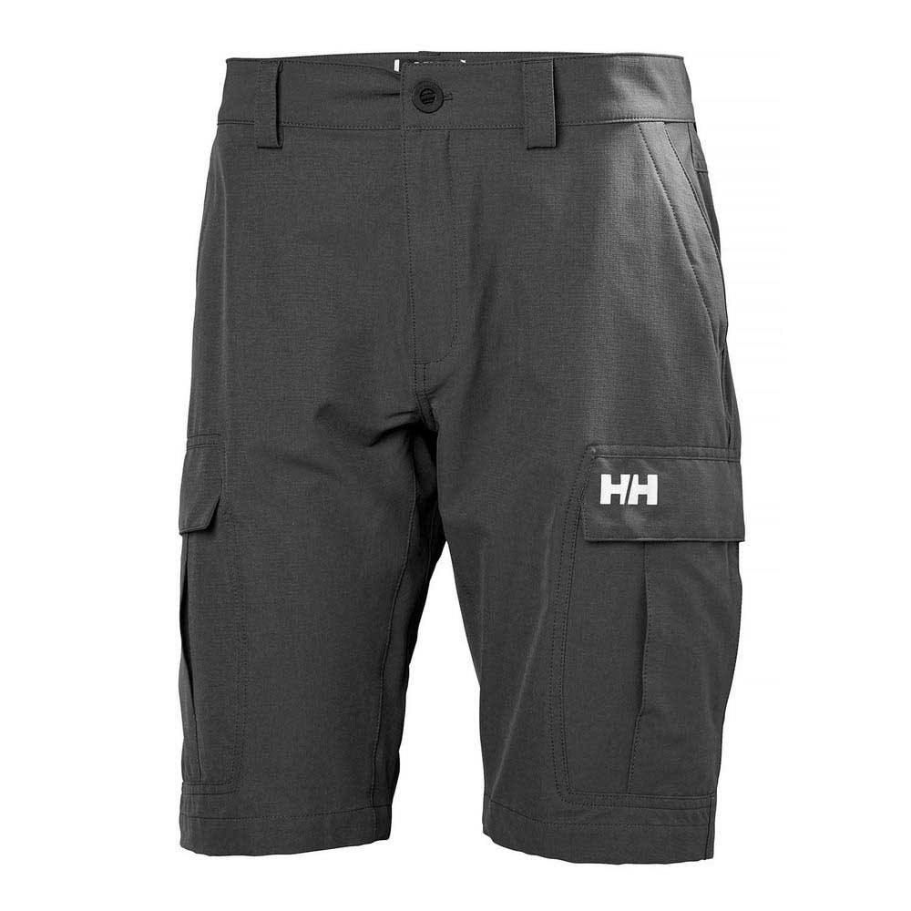 Купить Helly hansen 54154_980-32 Шорты карго Jotun QD Серый  Ebony 32 7ft.ru в интернет магазине Семь Футов