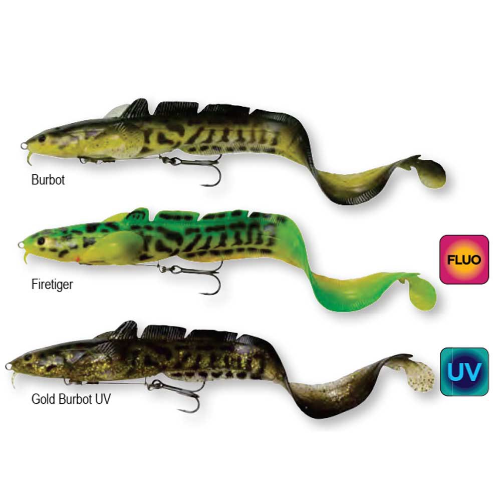 Купить Savage gear 63849 SG 3D Burbot Мягкая приманка 250 Mm 70g Gold Burbot 7ft.ru в интернет магазине Семь Футов