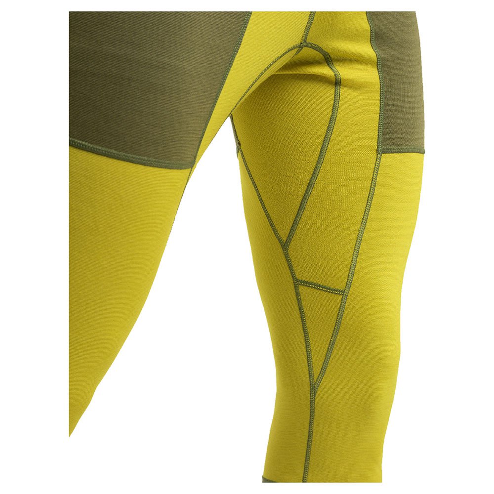 Купить Haglöfs 605093-4W6-S 3/4-дюймовые базовые штаны Natural Blend Tech Желтый Olive Green / Aurora S 7ft.ru в интернет магазине Семь Футов