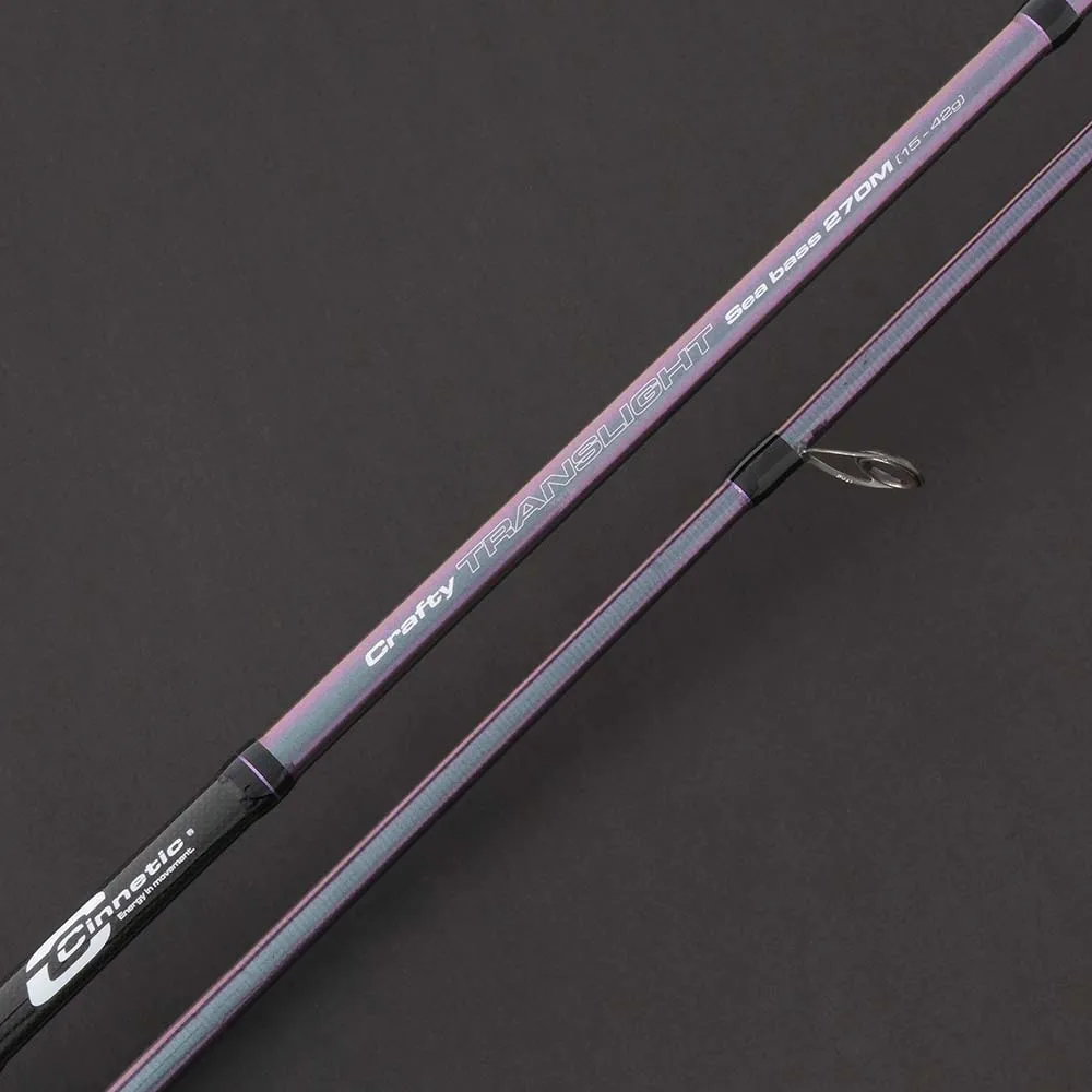 Купить Cinnetic 9511-2.70m спиннинговое удилище Crafty Translight Sea Bass Light Game Iridescent Purple 140x10x10 2.7 m 7ft.ru в интернет магазине Семь Футов