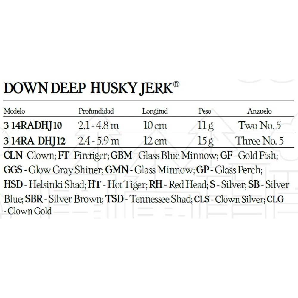 Купить Rapala 22677194929 Down Deep Husky Jerk 100 Mm 11g Многоцветный HT 7ft.ru в интернет магазине Семь Футов