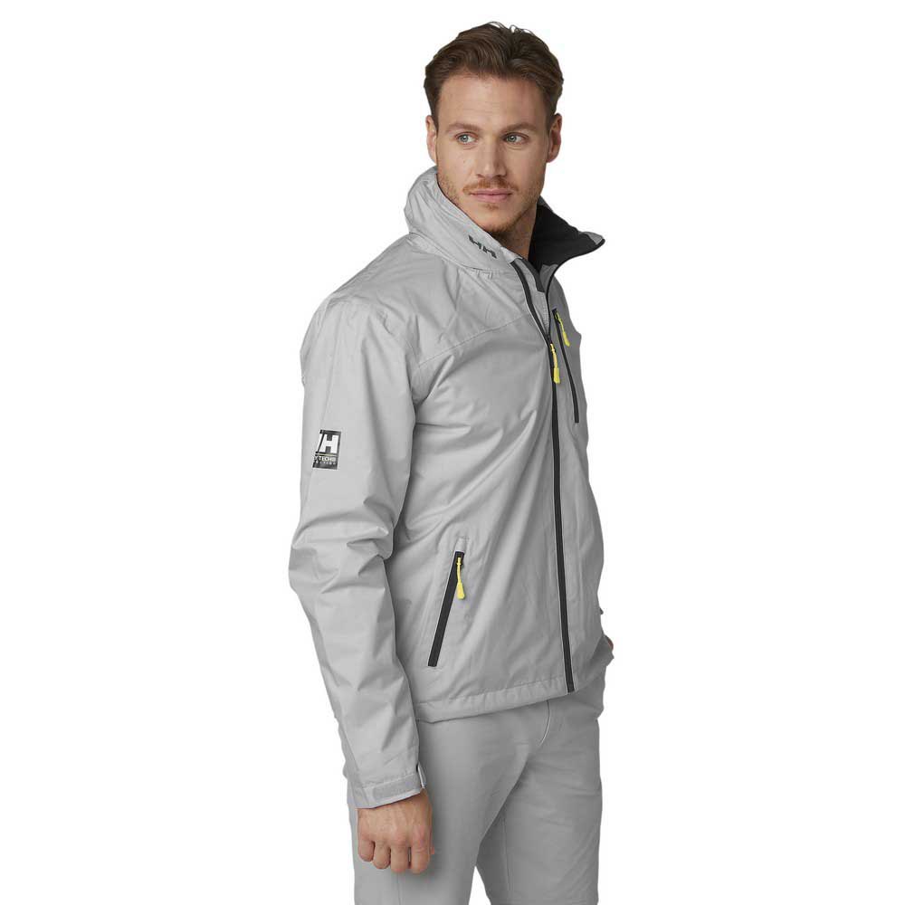 Купить Helly hansen 33874_853-4XL Куртка Crew Midlayer Серый  Grey Fog 4XL 7ft.ru в интернет магазине Семь Футов