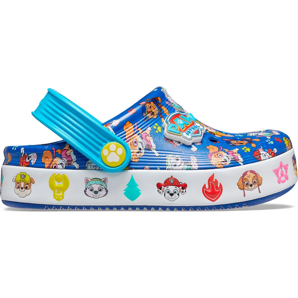 Купить Crocs 208853-425-c10 Деревянные башмаки Paw Patrol Off Court Blue 35x25x15 EU 27 7ft.ru в интернет магазине Семь Футов