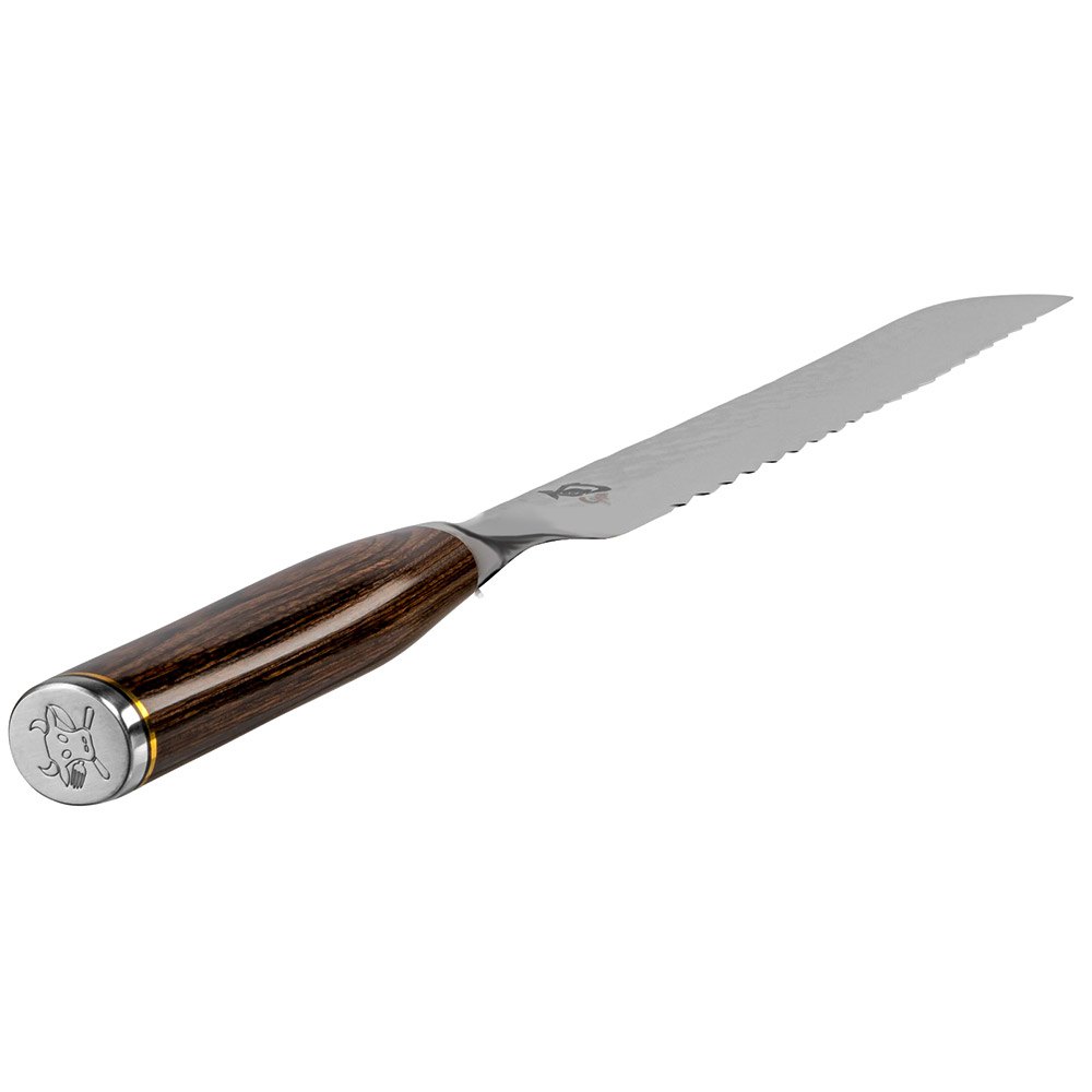 Купить Kai KAITDM1705 Shun Premier Tim Malzer Bread Knife 23 cm Коричневый Brown / Silver 7ft.ru в интернет магазине Семь Футов