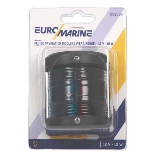 Купить Euromarine 002005 10W 12V 112.5° Зеленый и красный Биколор Навигация Свет Black 76 x 65 x 57 mm 7ft.ru в интернет магазине Семь Футов