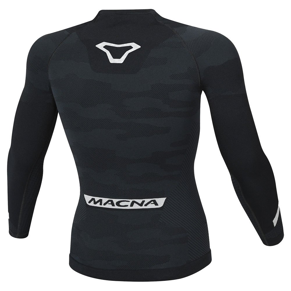 Купить Macna 165-8092L/XL-188 Рубашка Cool Черный  Black / Grey / Silver L-XL 7ft.ru в интернет магазине Семь Футов