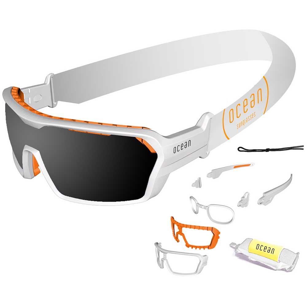 Купить Ocean sunglasses 3700.2X поляризованные солнцезащитные очки Chameleon Matte White White Strap/CAT3 7ft.ru в интернет магазине Семь Футов