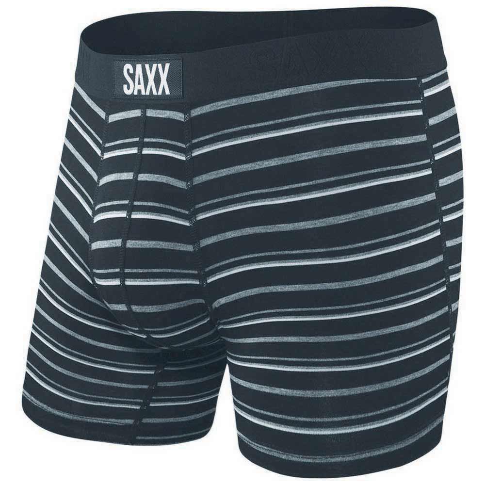 Купить SAXX Underwear SXBM35.BCO.S Боксёр Vibe Черный  Black Coast Stripe S 7ft.ru в интернет магазине Семь Футов